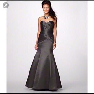 Alfred Angelo Bridesmaid Dress 7168 in Black